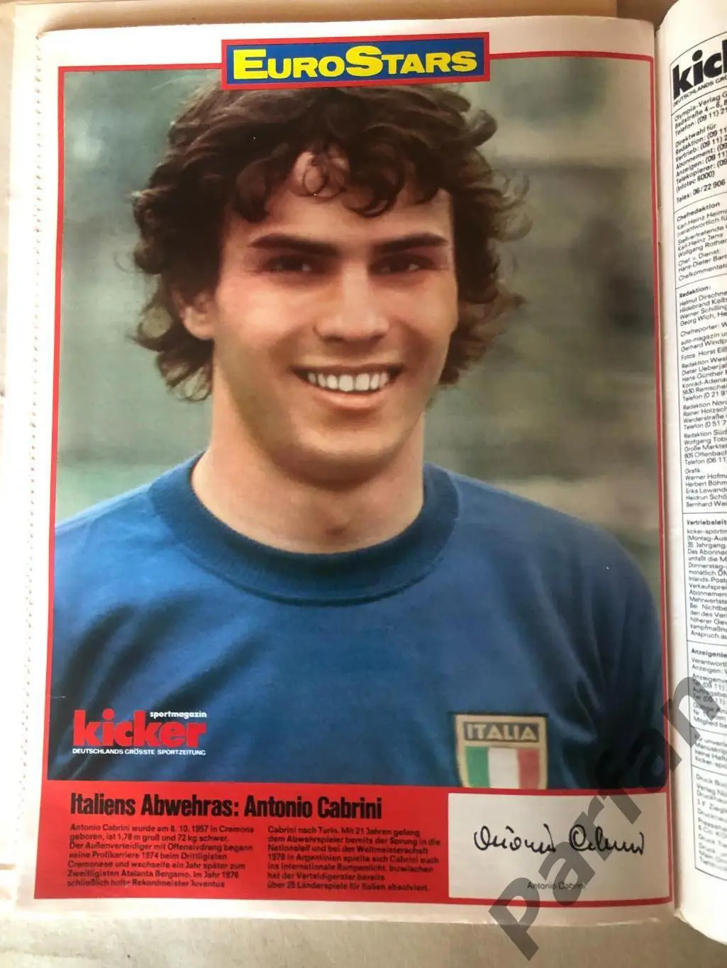 Футбол, Кікер/Kicker 1980 №42 3