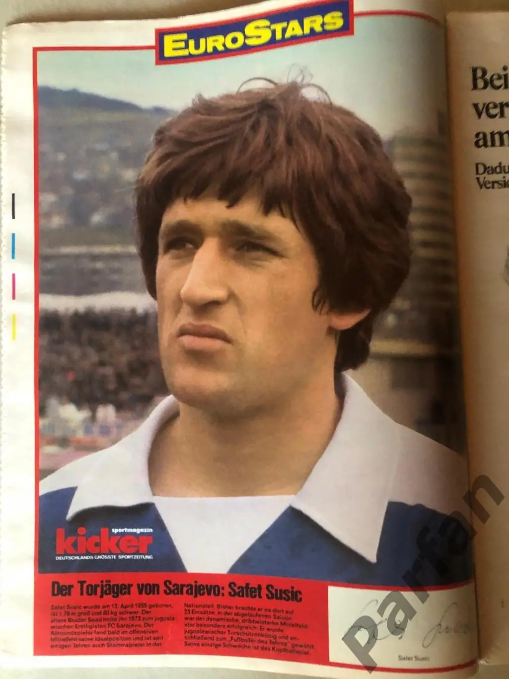Футбол, Кікер/Kicker 1980 №39 Шустер 1