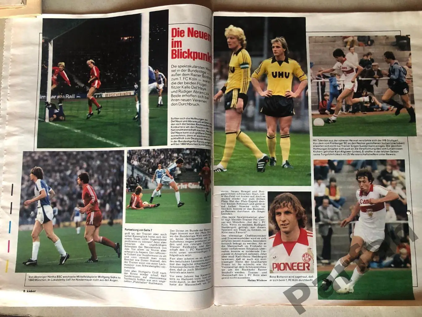 Футбол, Кікер/Kicker 1980 №33 Кельн 1
