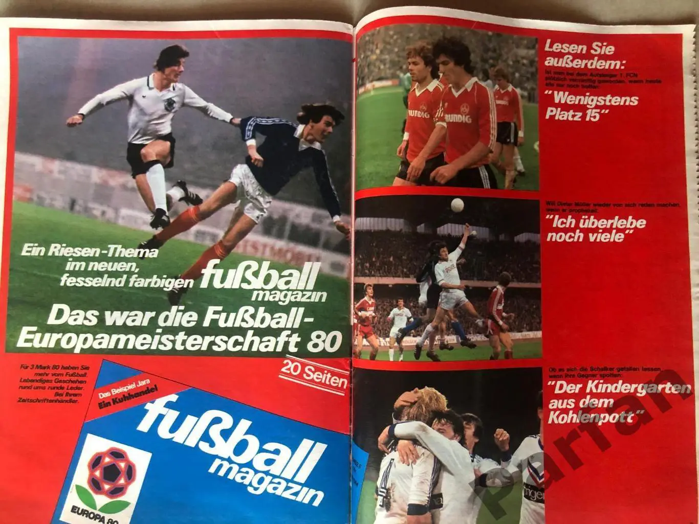 Футбол, Кікер/Kicker 1980 №27 Фортуна 3