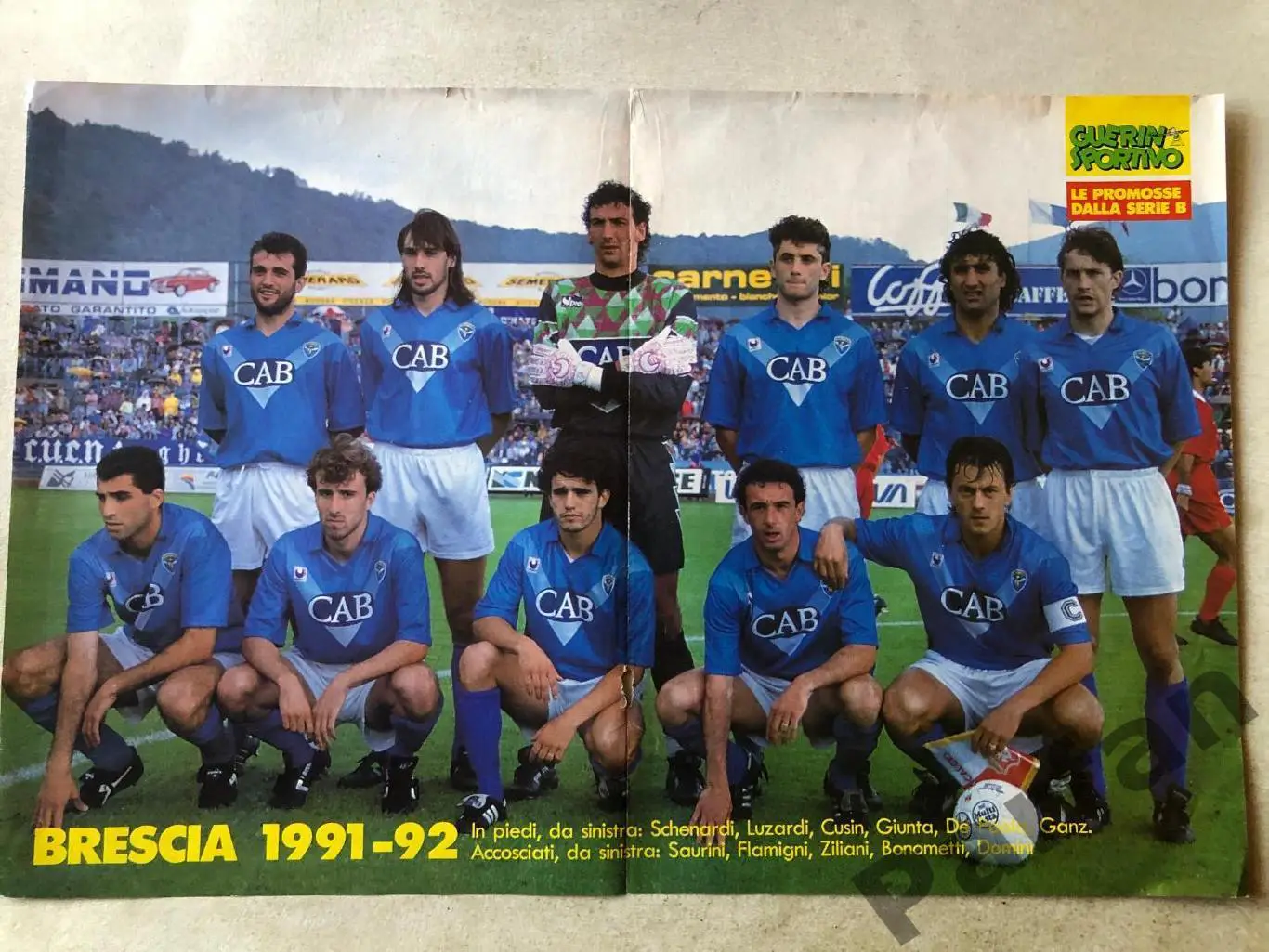 Guerin Sportivo Постер Брешиа/Пескара