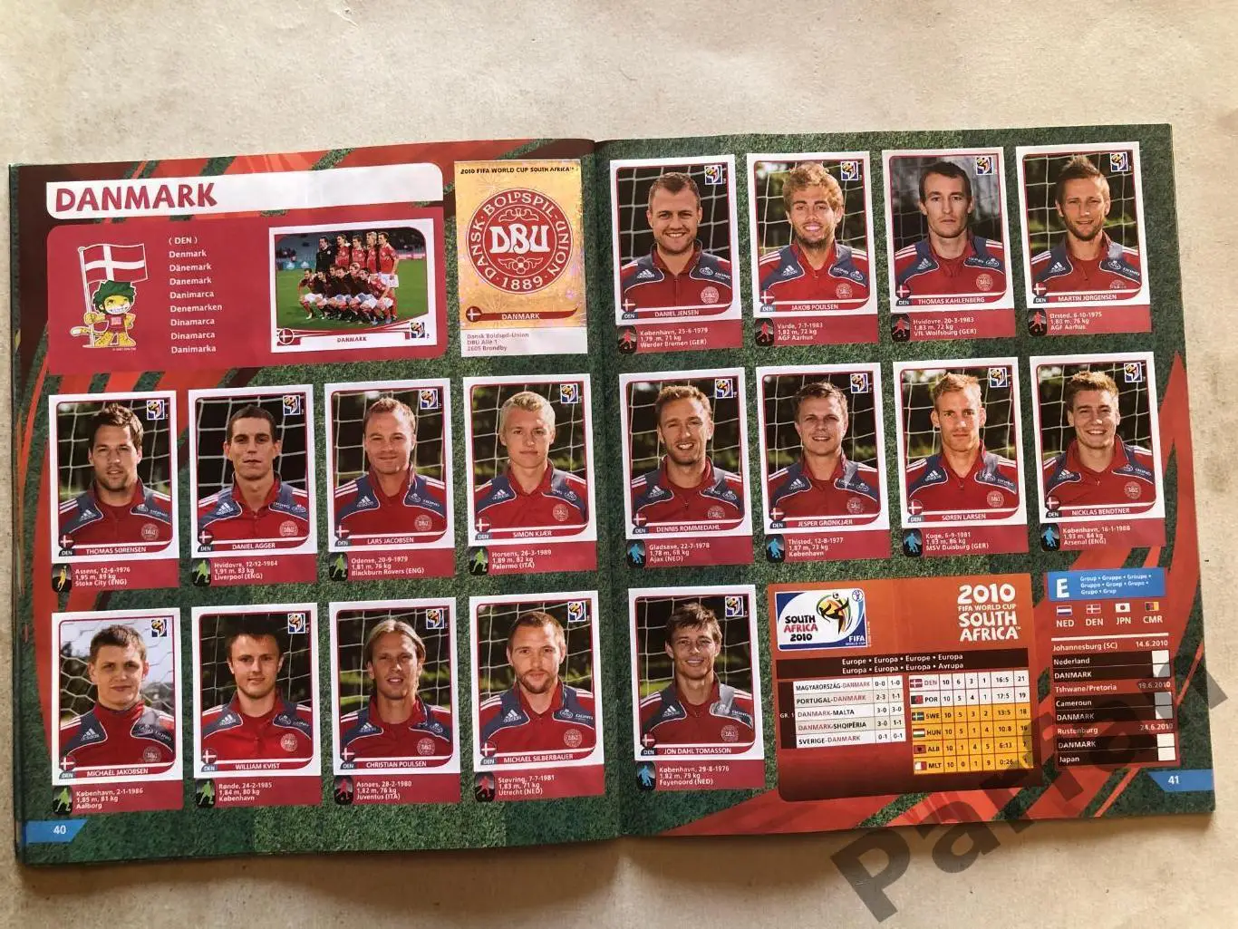 Паніні/Panini Чемпіонат Світу/World Cup 2010 4