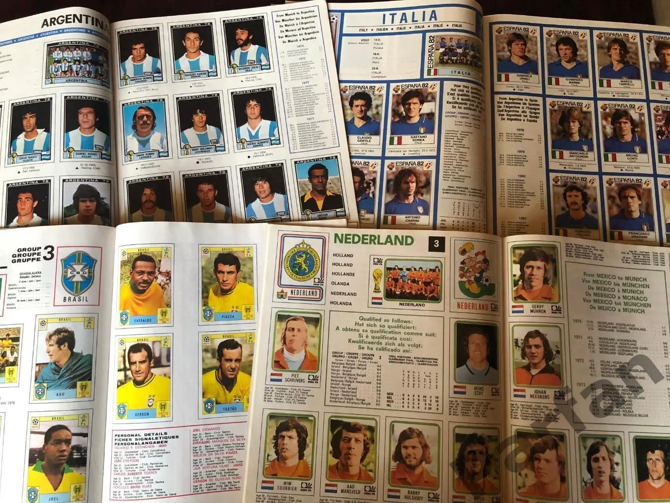 Паніні/Panini Чемпіонат Світу/World Cup 1970-2006 Replica 1