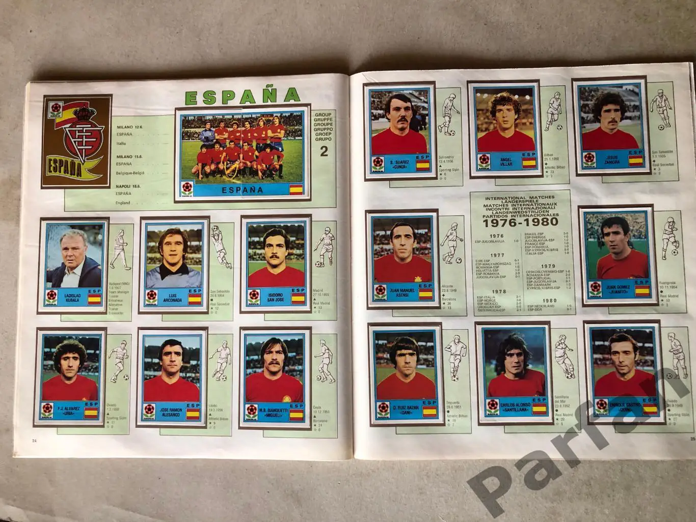 Паніні/Panini Чемпіонат Європи/EURO 1980 7