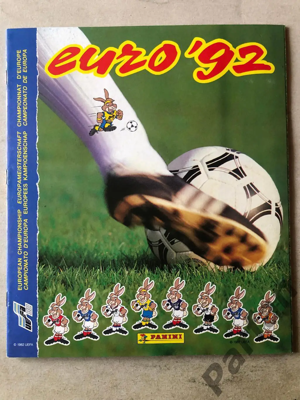 Паніні/Panini Чемпіонат Європи/EURO 1992