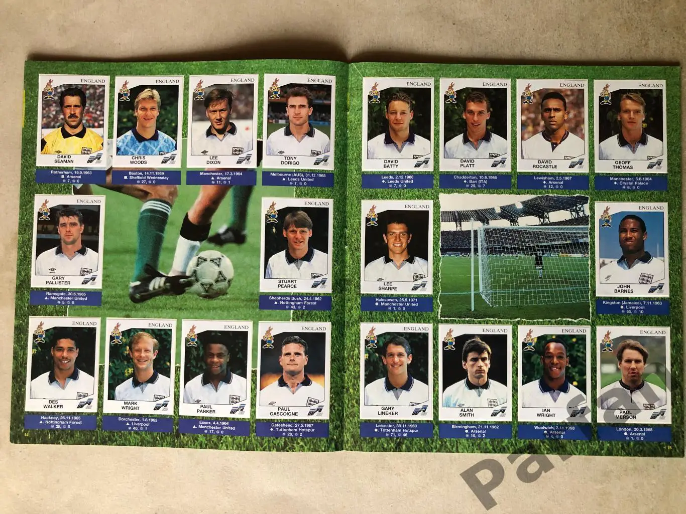 Паніні/Panini Чемпіонат Європи/EURO 1992 2