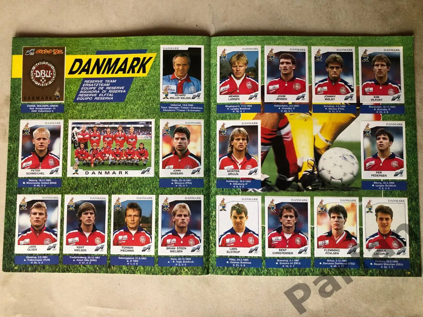 Паніні/Panini Чемпіонат Європи/EURO 1992 7