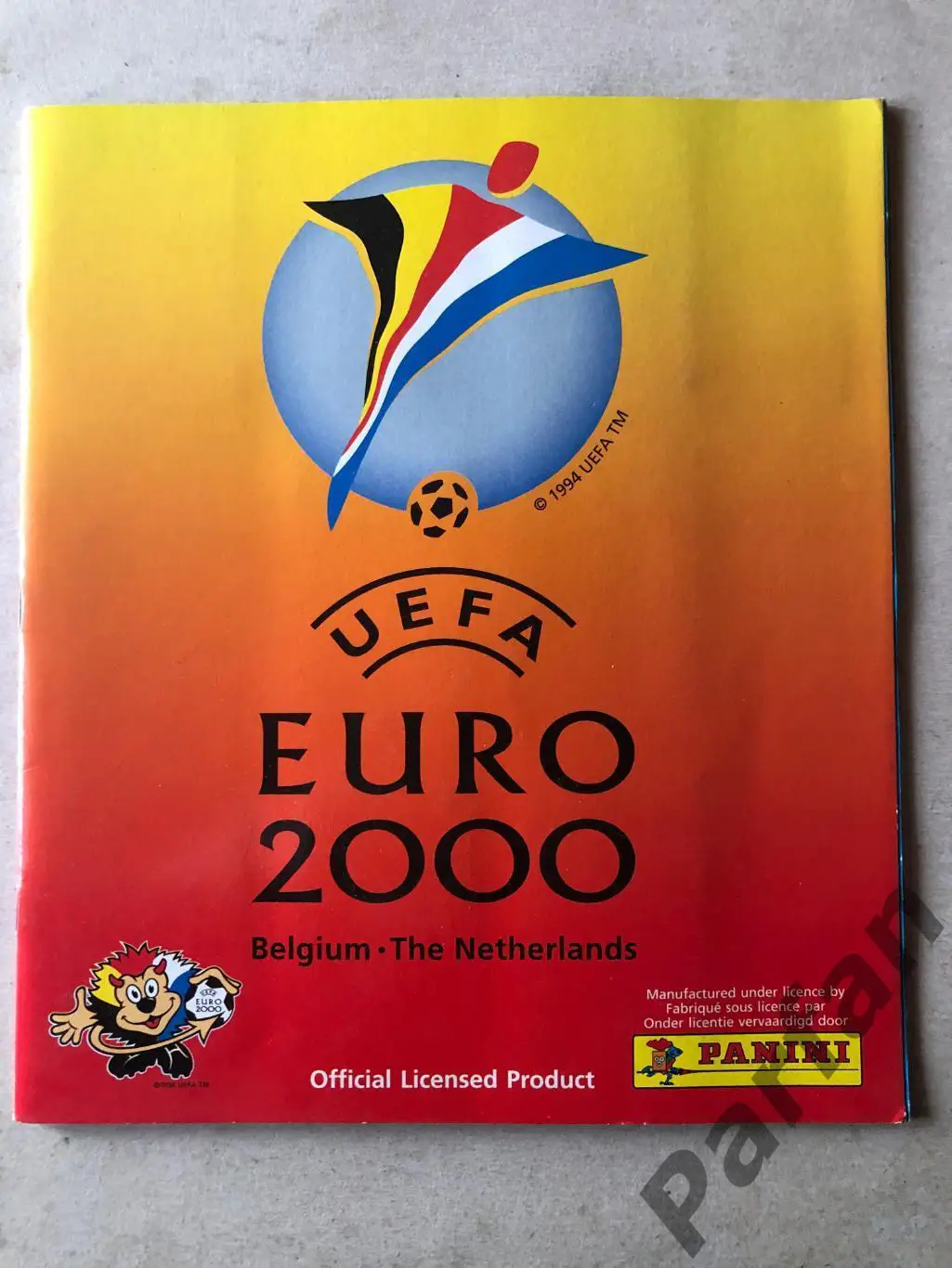 Паніні/Panini Чемпіонат Європи/EURO 2000