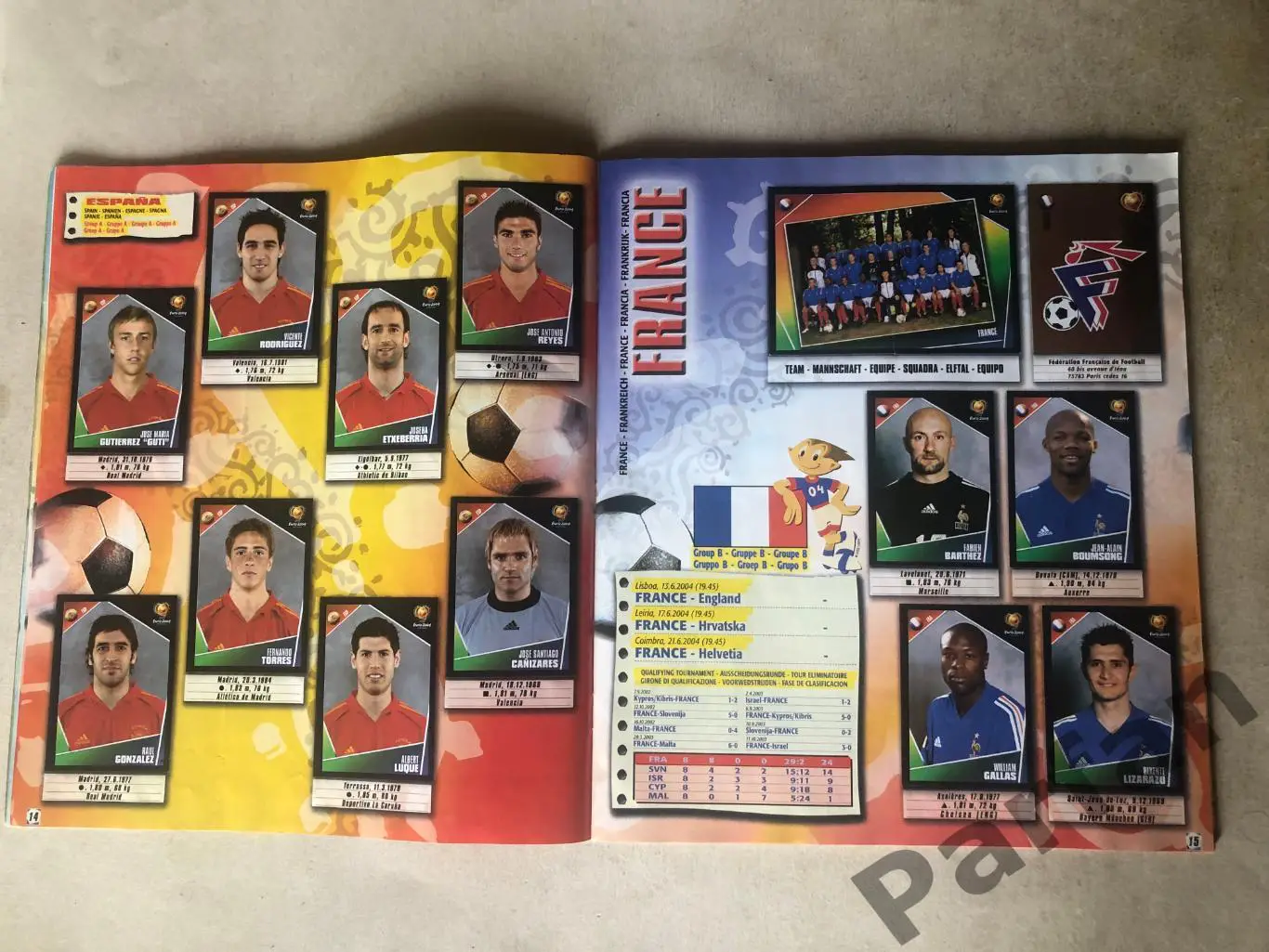 Паніні/Panini Чемпіонат Європи/EURO 2004 3