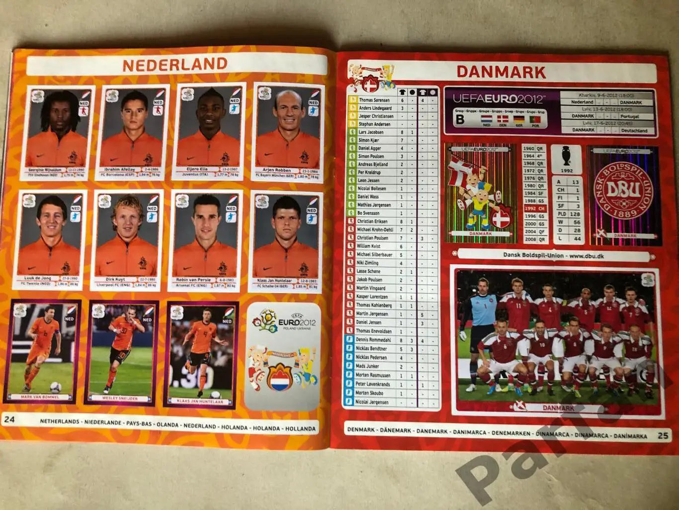 Паніні/Panini Чемпіонат Європи/EURO 2012 2