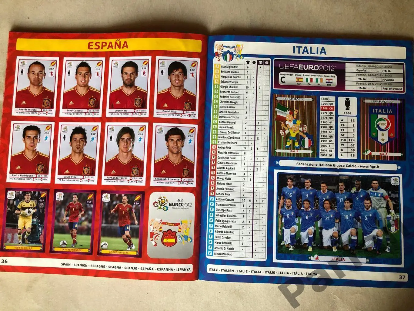 Паніні/Panini Чемпіонат Європи/EURO 2012 5