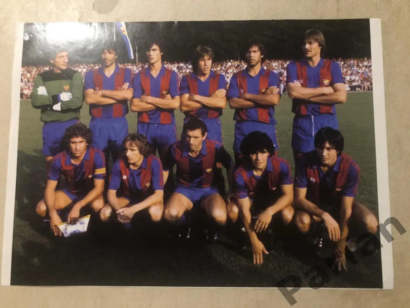 Плакат Барселона Марадона