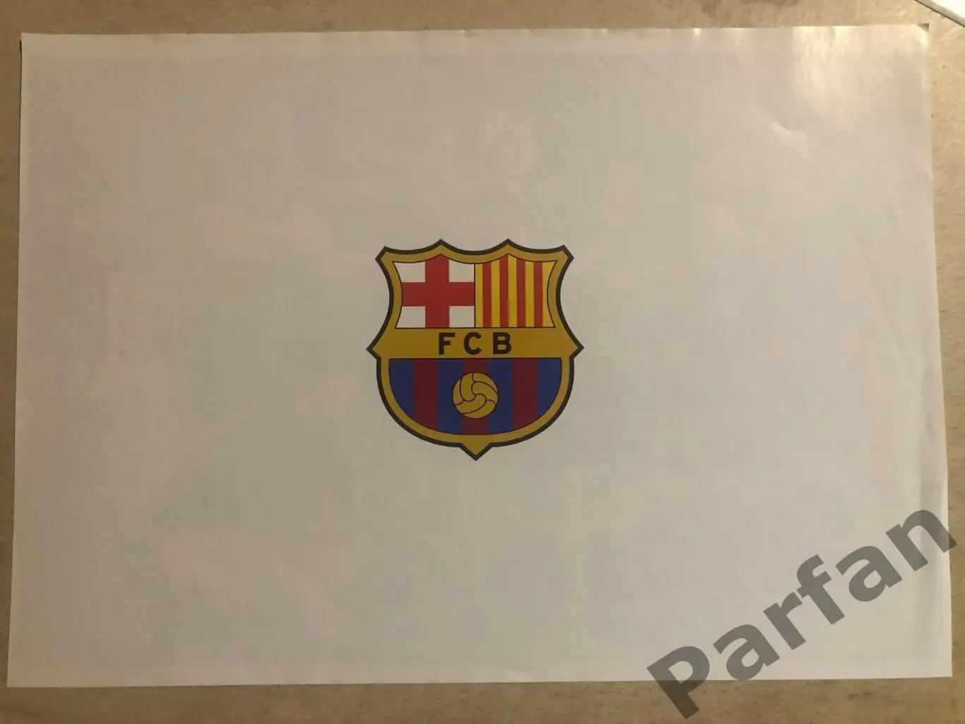 Плакат Барселона Марадона 1