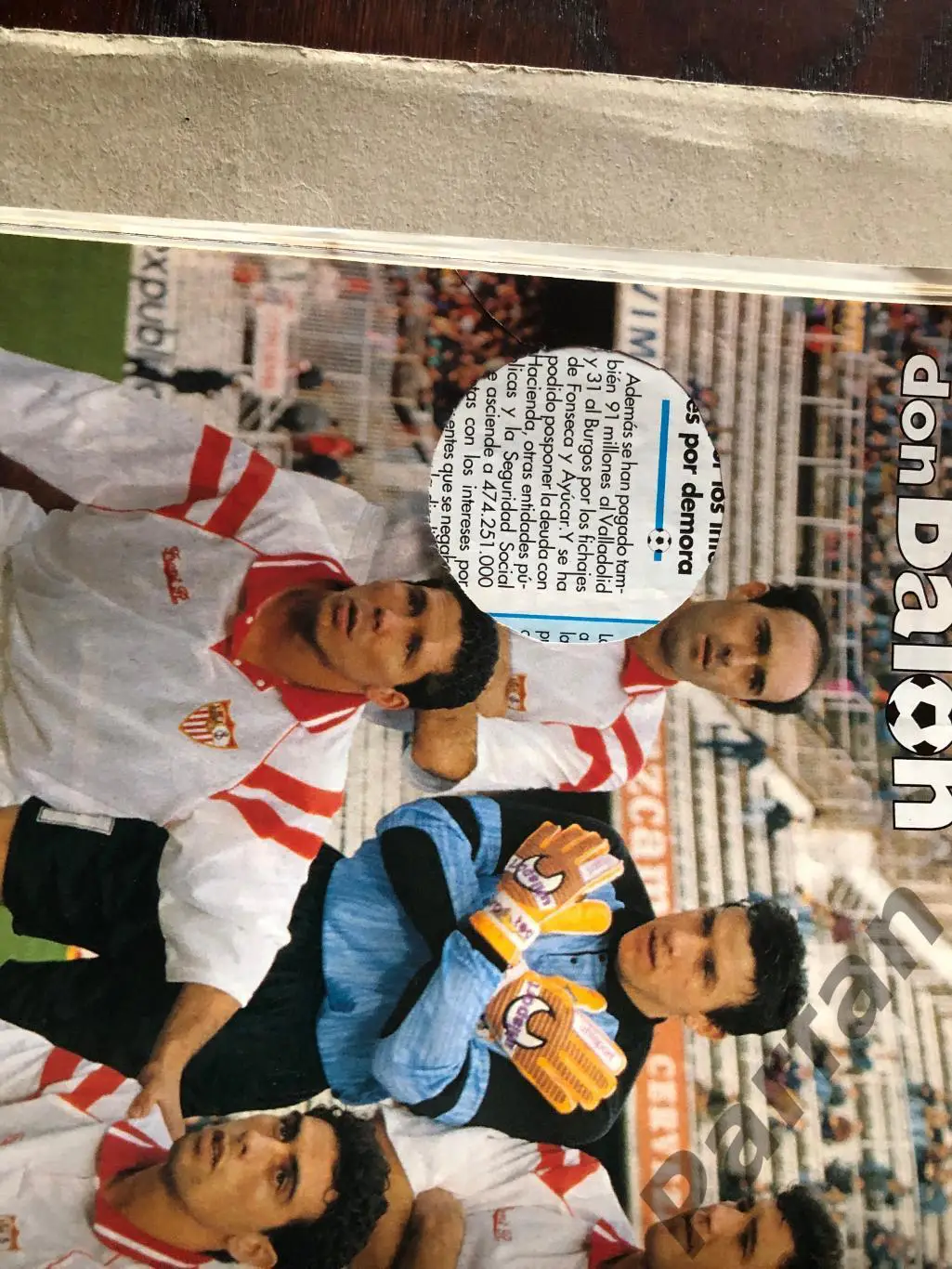 Журнал Don Balon 1993 Севілья Марадона 2