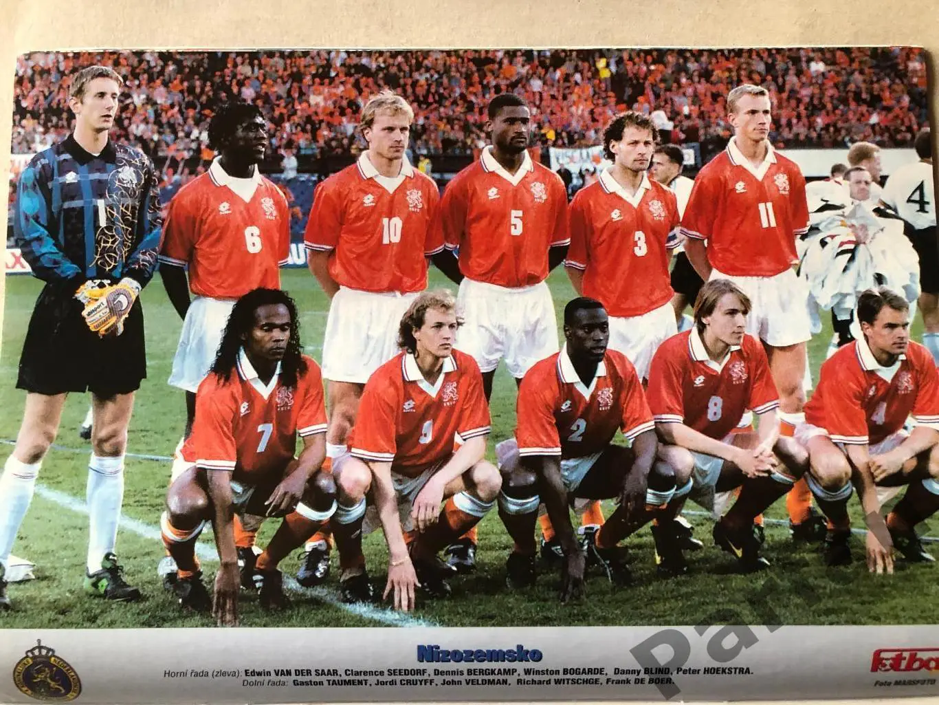 Журнал Fotbal 1996 Чемпіонат Європи Спецвипуск 3