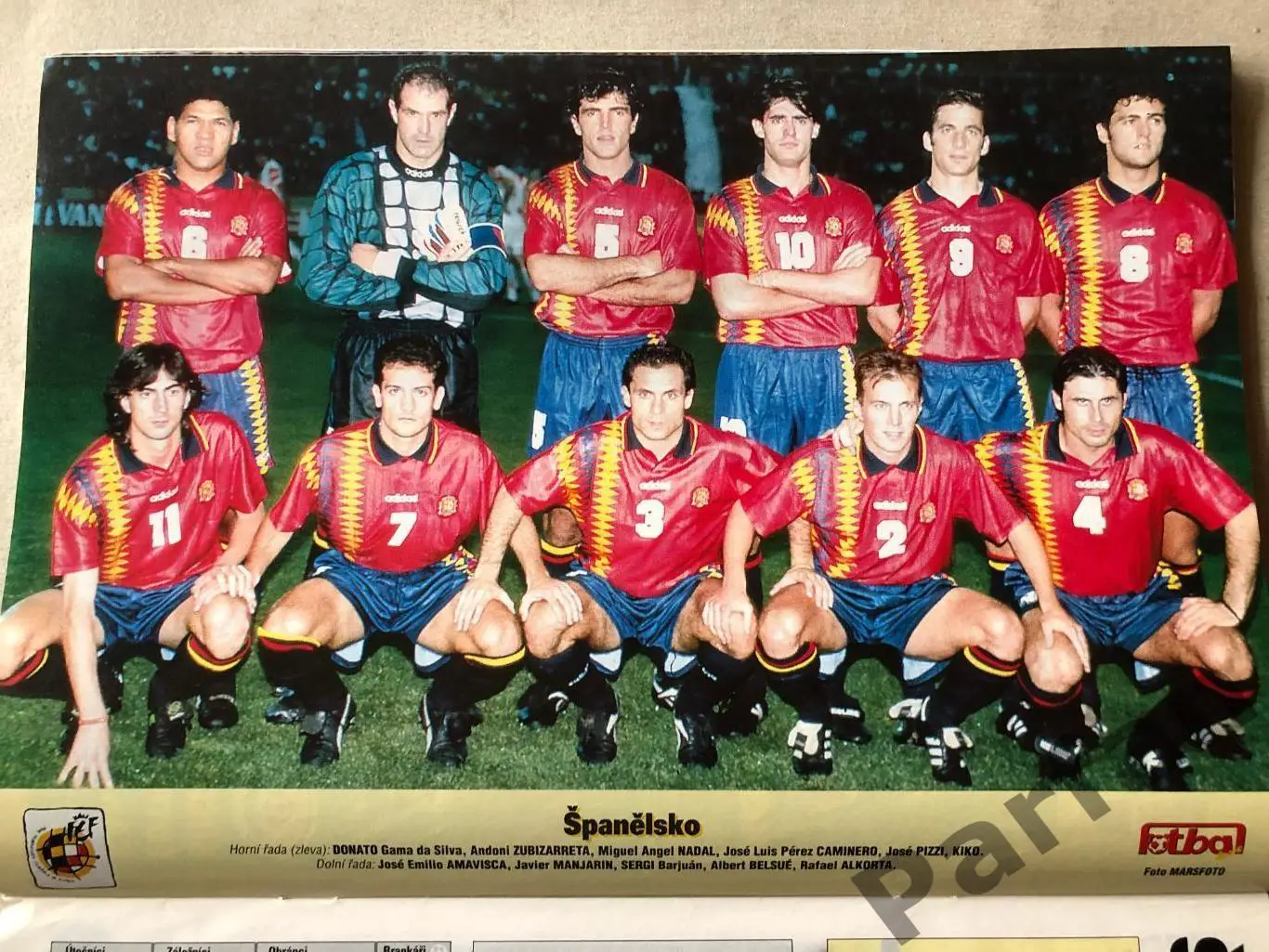 Журнал Fotbal 1996 Чемпіонат Європи Спецвипуск 5