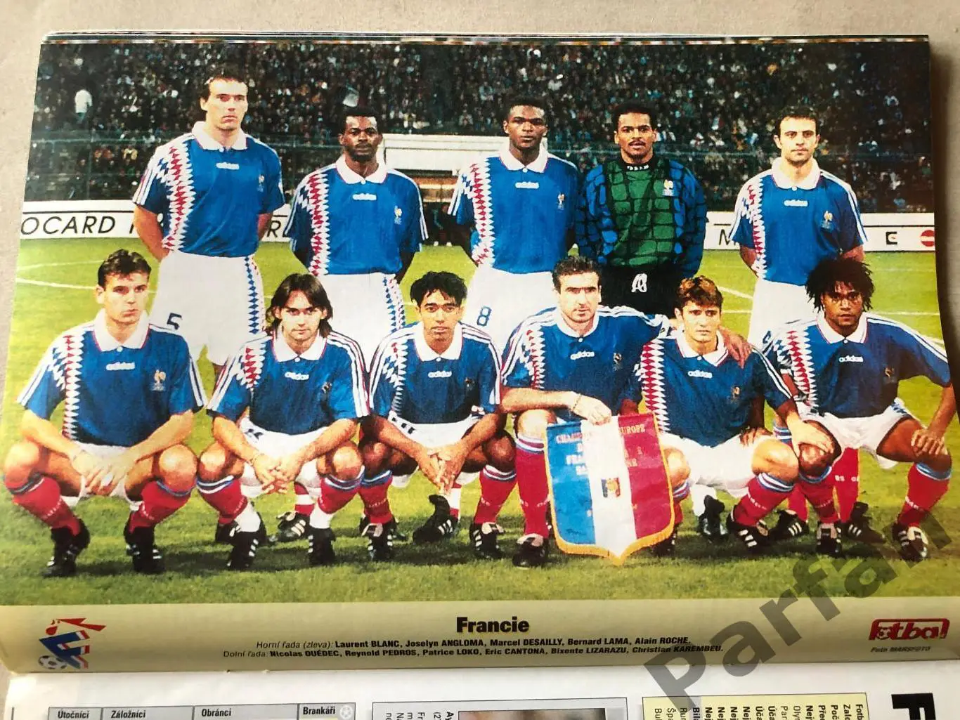 Журнал Fotbal 1996 Чемпіонат Європи Спецвипуск 4