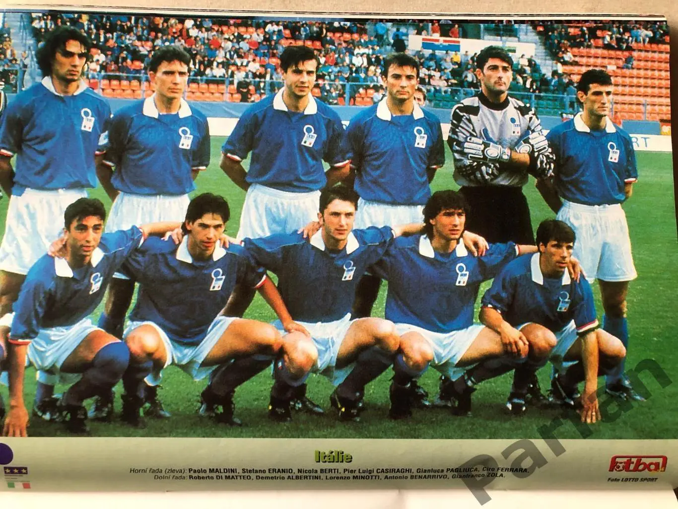 Журнал Fotbal 1996 Чемпіонат Європи Спецвипуск 2