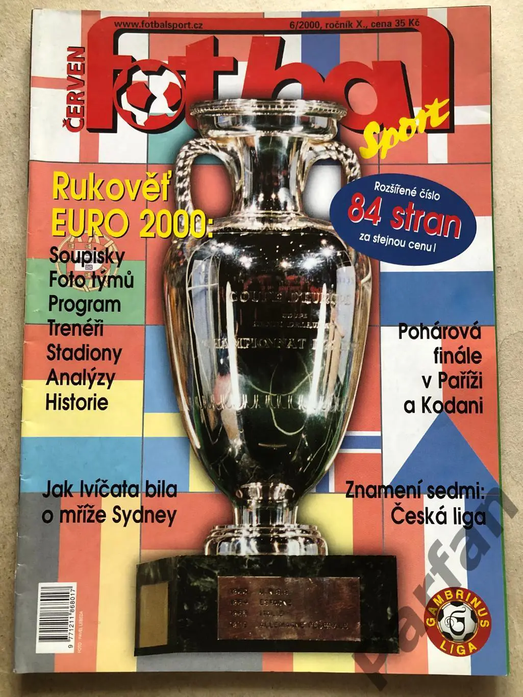Журнал Fotbal 2000 Чемпіонат Європи Спецвипуск
