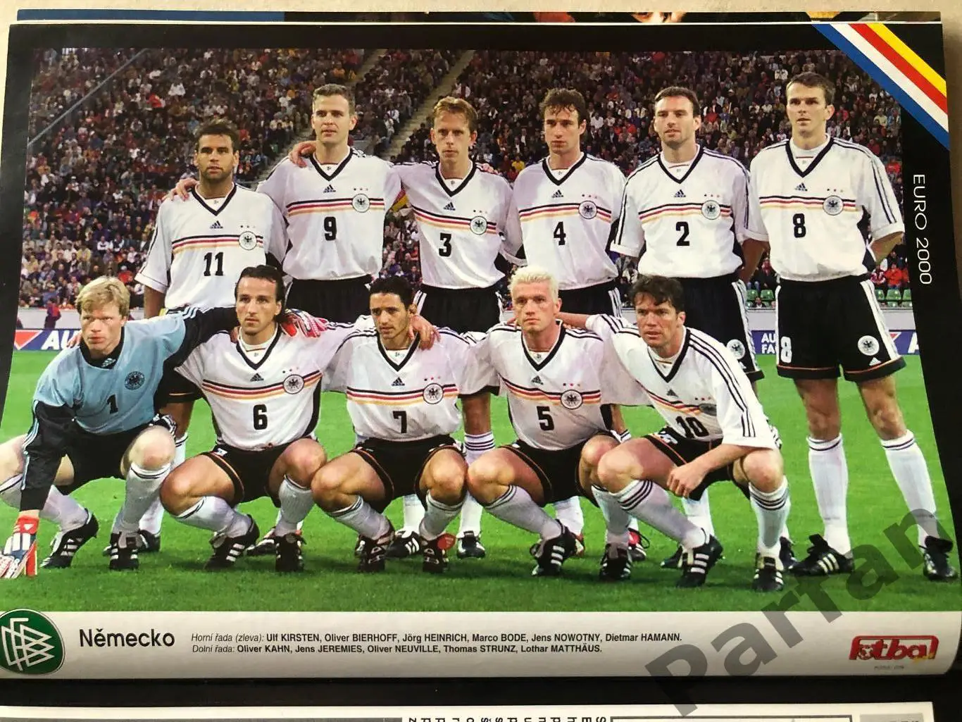 Журнал Fotbal 2000 Чемпіонат Європи Спецвипуск 1