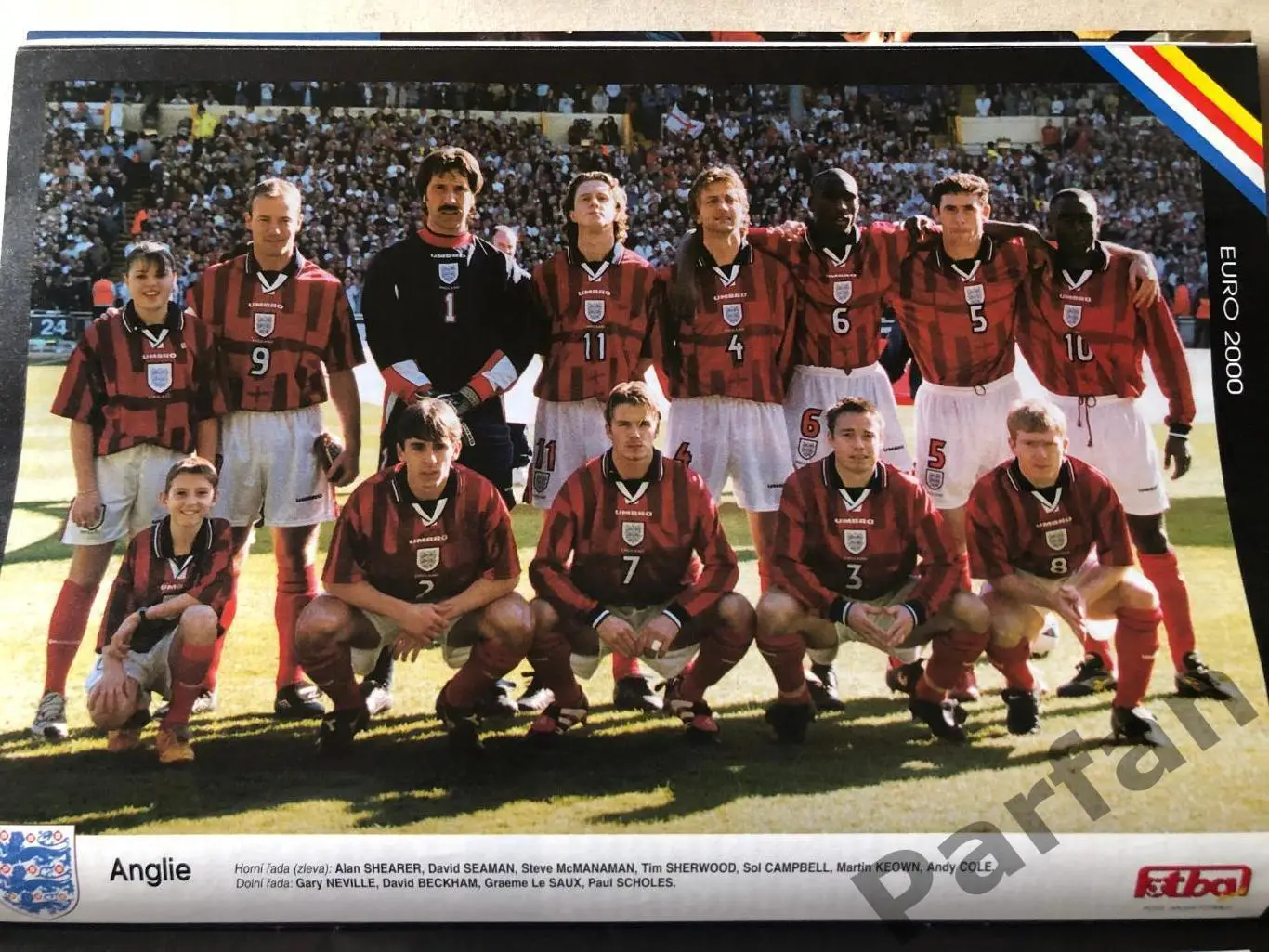 Журнал Fotbal 2000 Чемпіонат Європи Спецвипуск 3