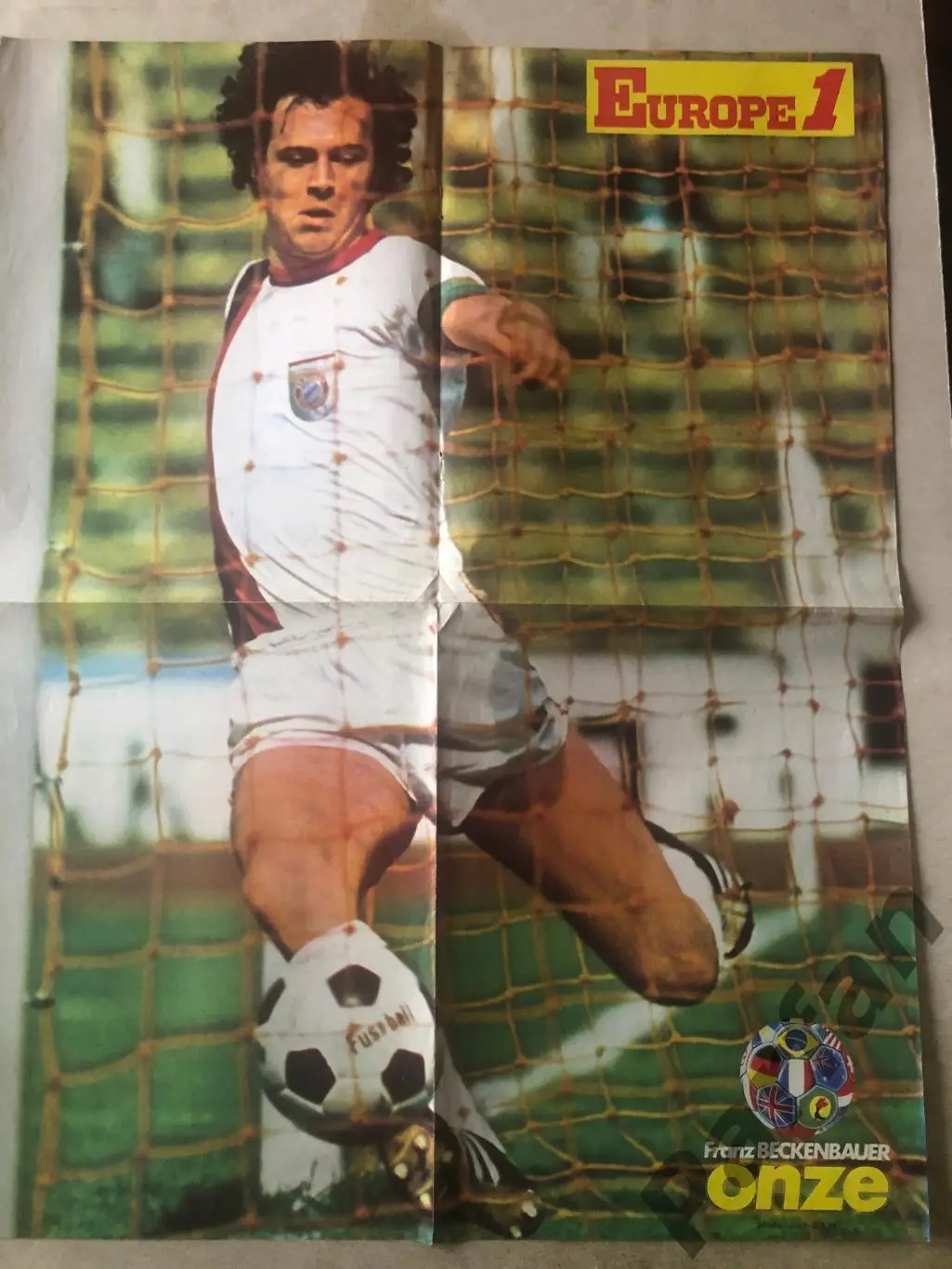 ONZE Постер Бекенбауер/Жерар Жанвйон