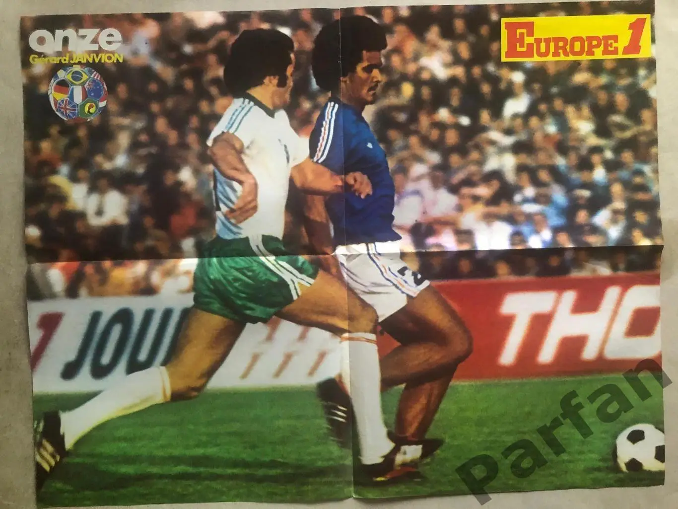 ONZE Постер Бекенбауер/Жерар Жанвйон 1