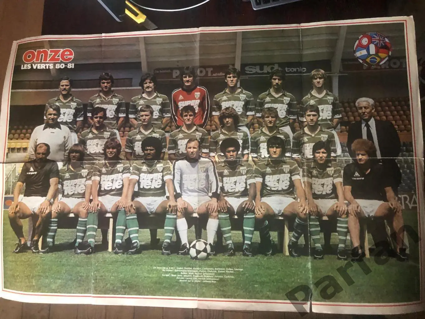 ONZE Постер Сент Етьн