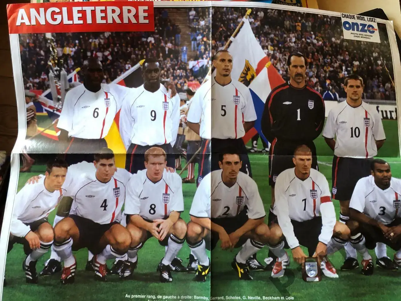 Журнал ONZE 2002 Постер Англія