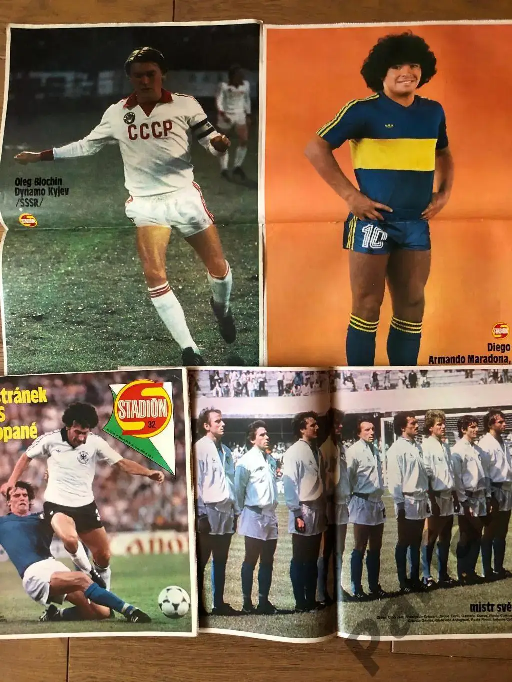 Stadion Чемпіонат Світу 1982 лот 25 журналів 6
