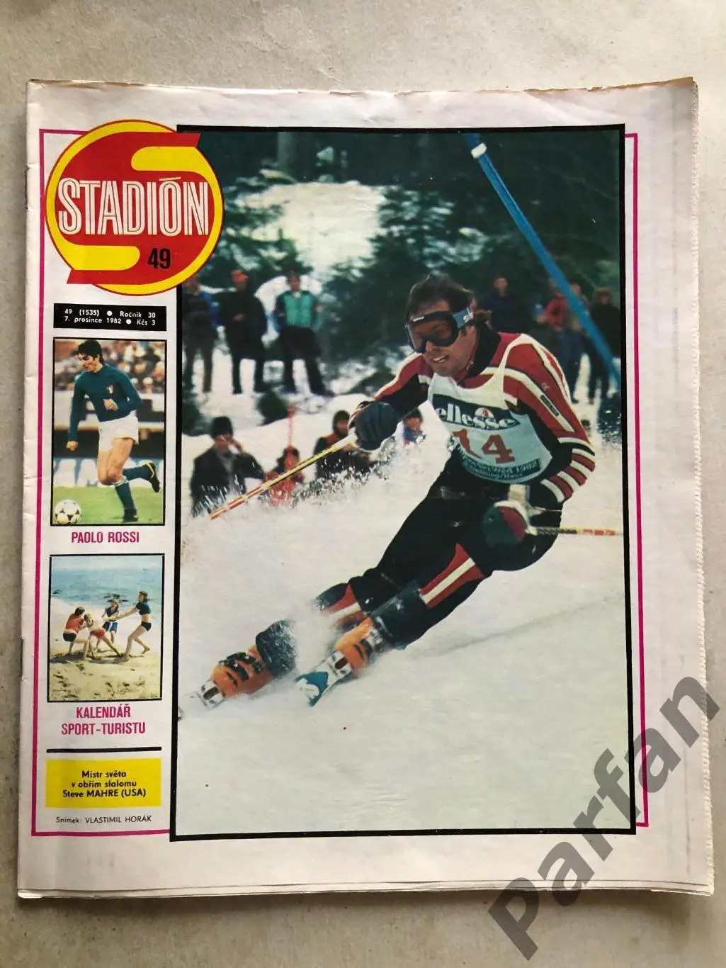 Стадіон/Stadion 1982 №49 Серветт