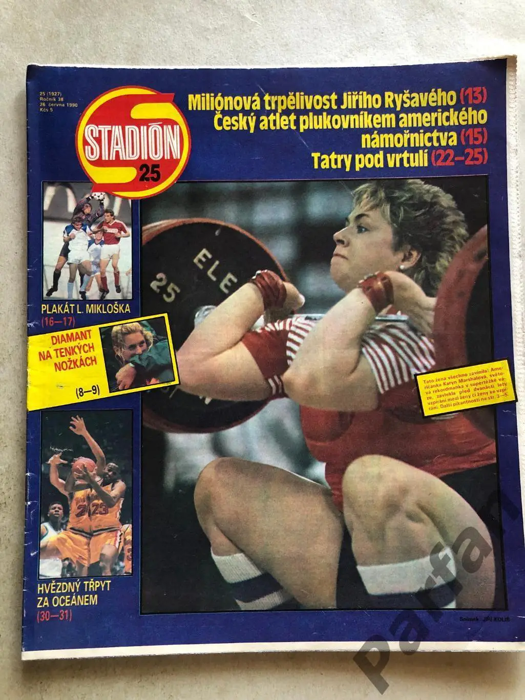 Стадіон/Stadion 1990 №25 Спарта