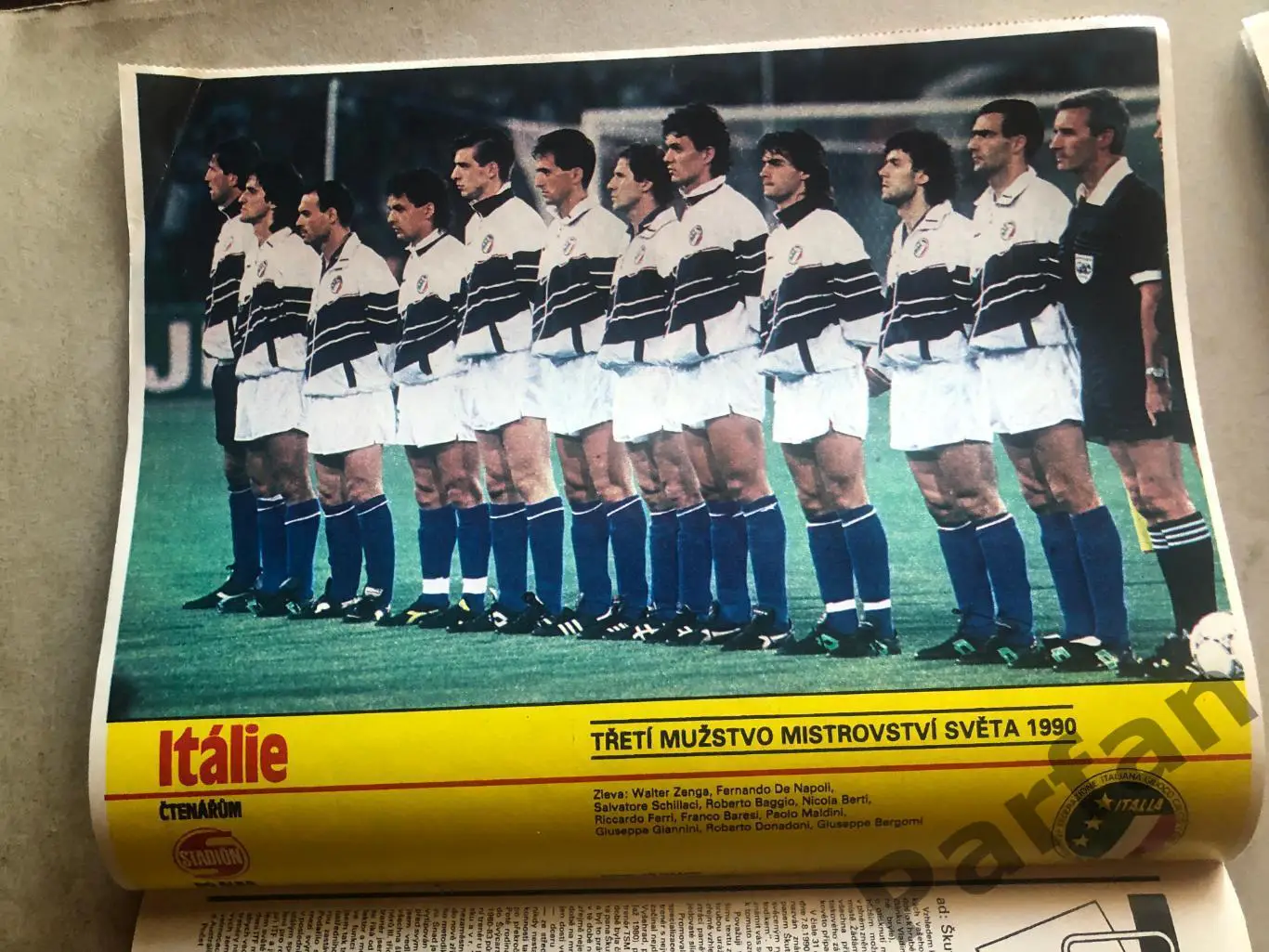 Стадіон/Stadion 1990 №36 Італія 1