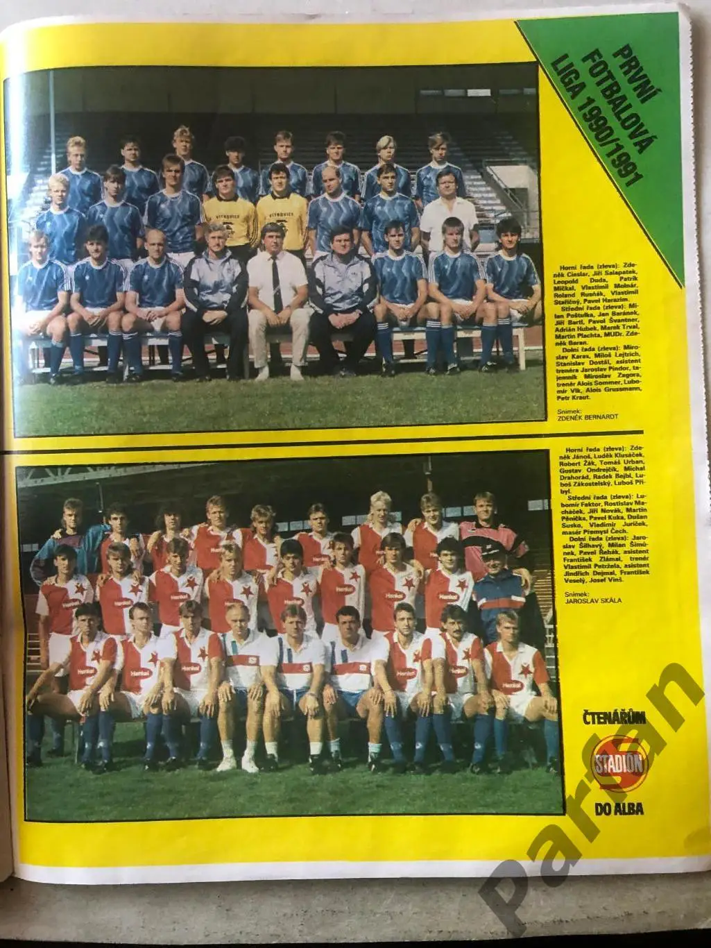 Стадіон/Stadion 1990 №37 Чехословацька ліга 5