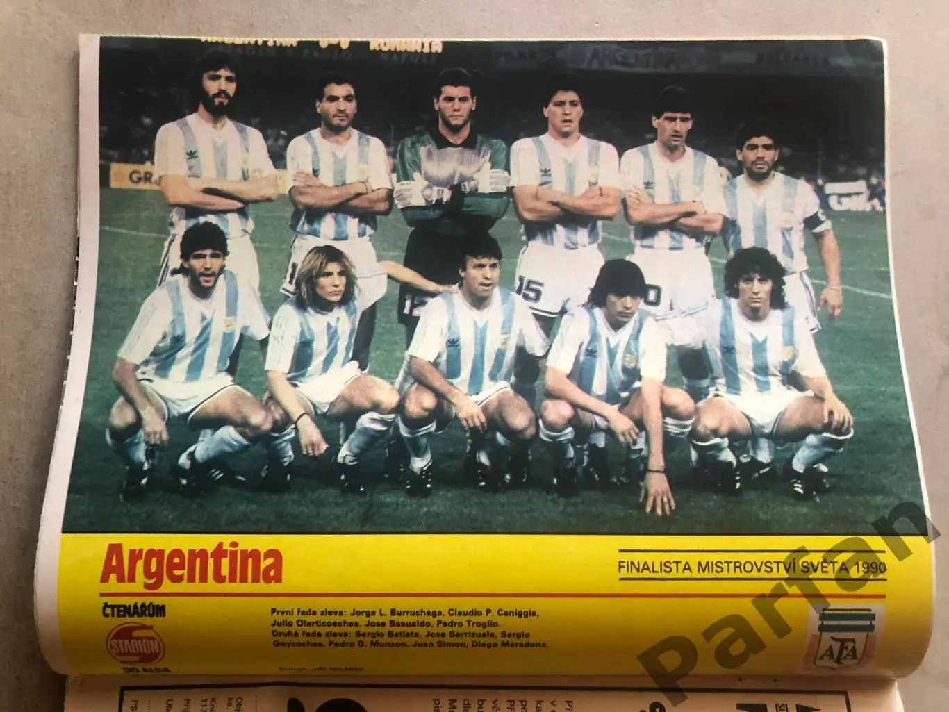 Стадіон/Stadion 1990 №42 Аргентина 1