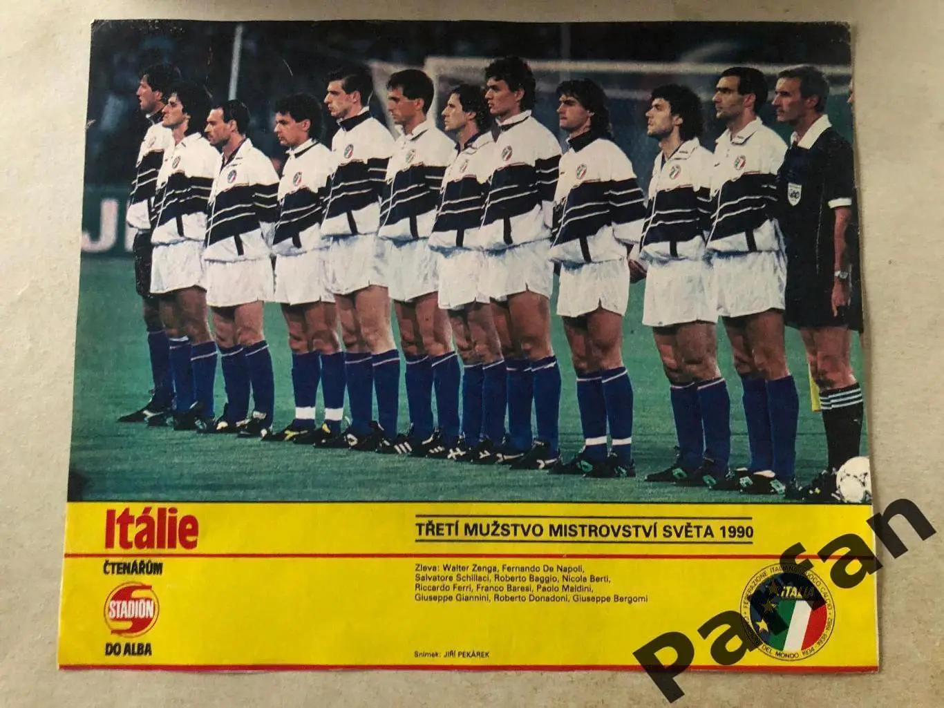 Stadion постер Італія 1990