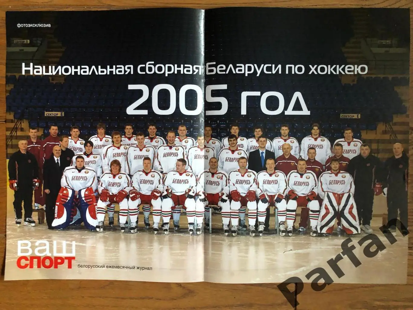 Stadion Постер Білорусь Хокей