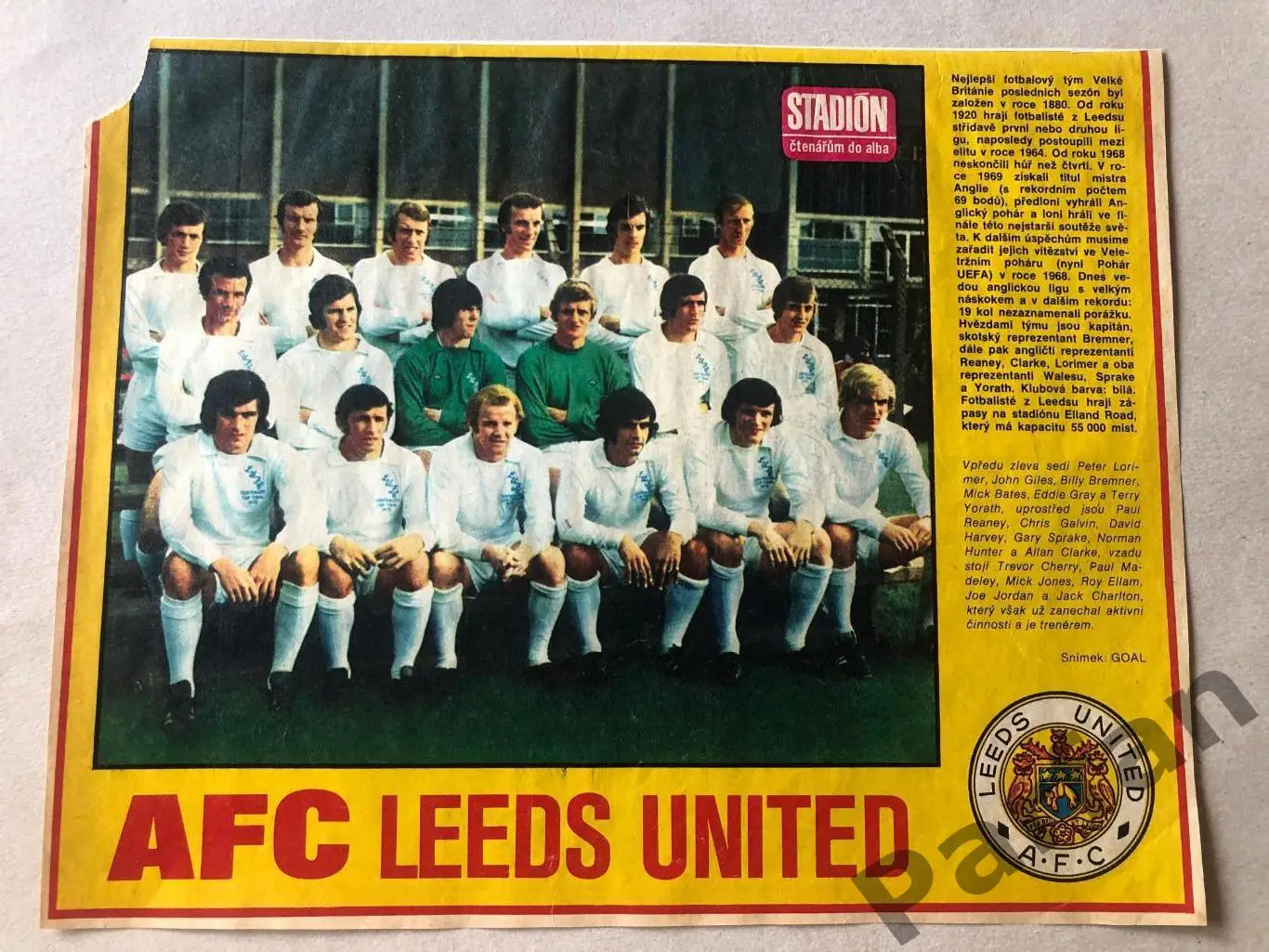 Stadion Постер Лідс