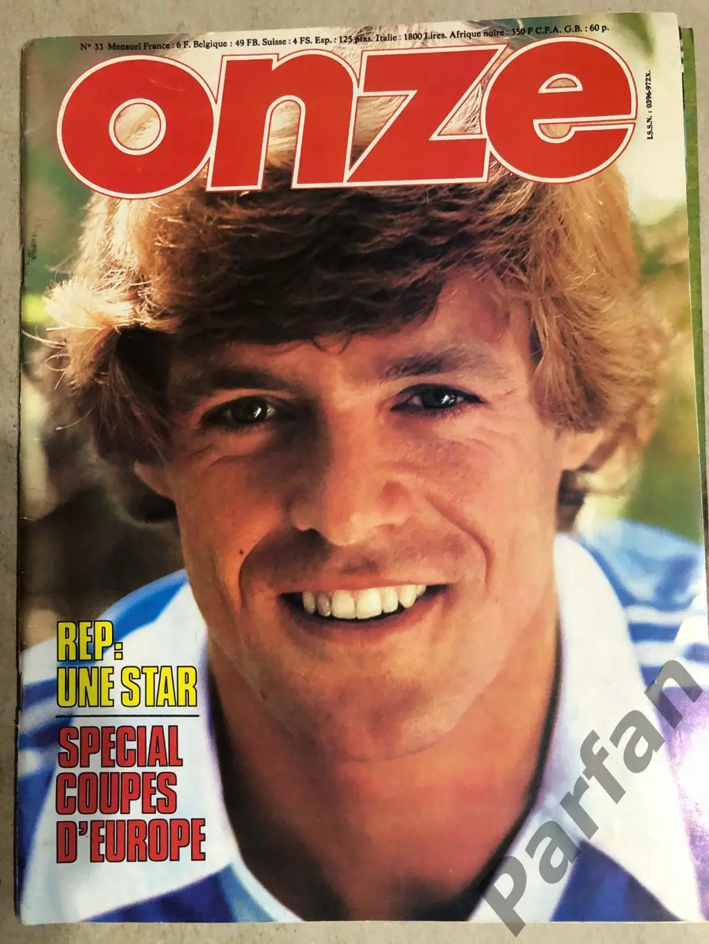 Журнал ONZE 1978 Постер Франція