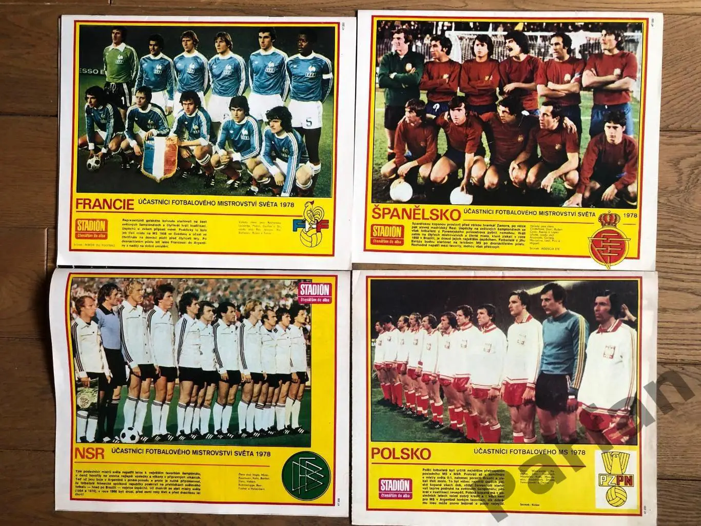 Стадіон/Stadion Чемпіонат Світу Спецвипуск 1978 Лот 17 журналів 1