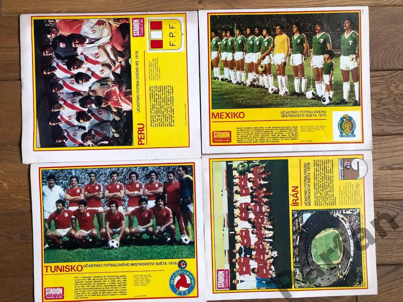 Стадіон/Stadion Чемпіонат Світу Спецвипуск 1978 Лот 17 журналів 3