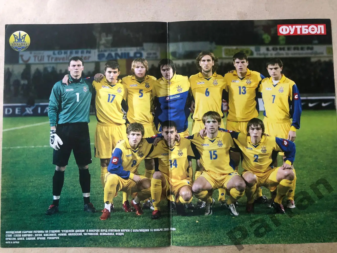 Футбол Постер Україна