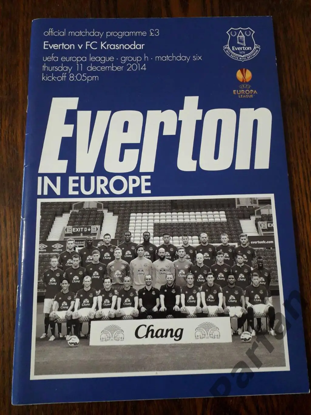 Евертон - Краснодар 2014