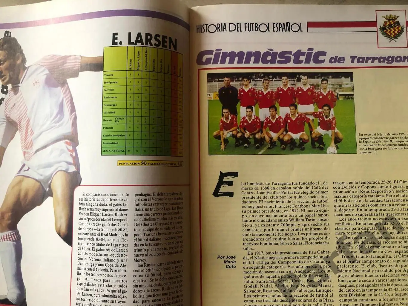 Журнал Futbol. Переможець розіграшу Кубка Америки 1991 Аргентина 3