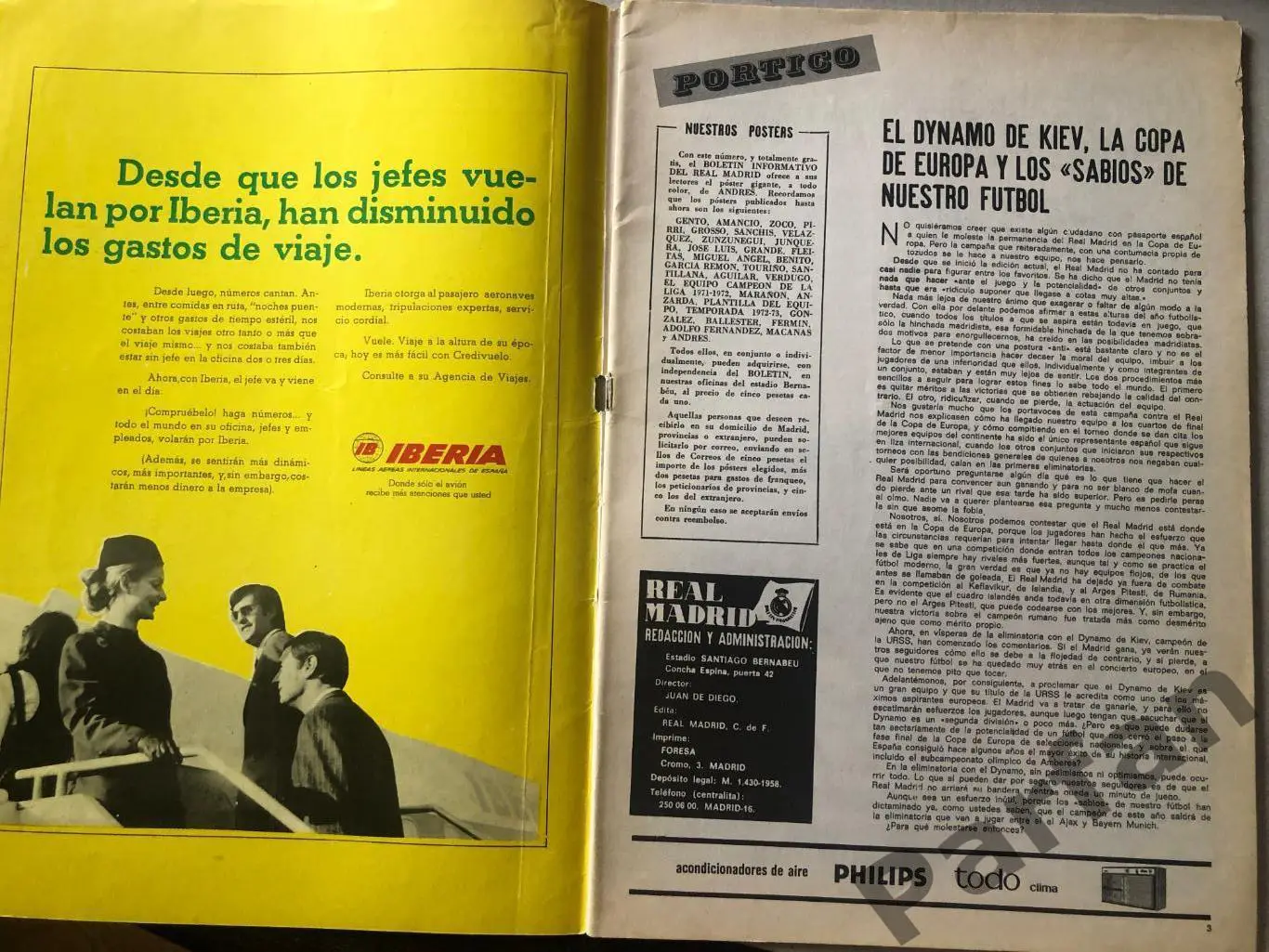 Реал Мадрид - Динамо Київ 1973 1