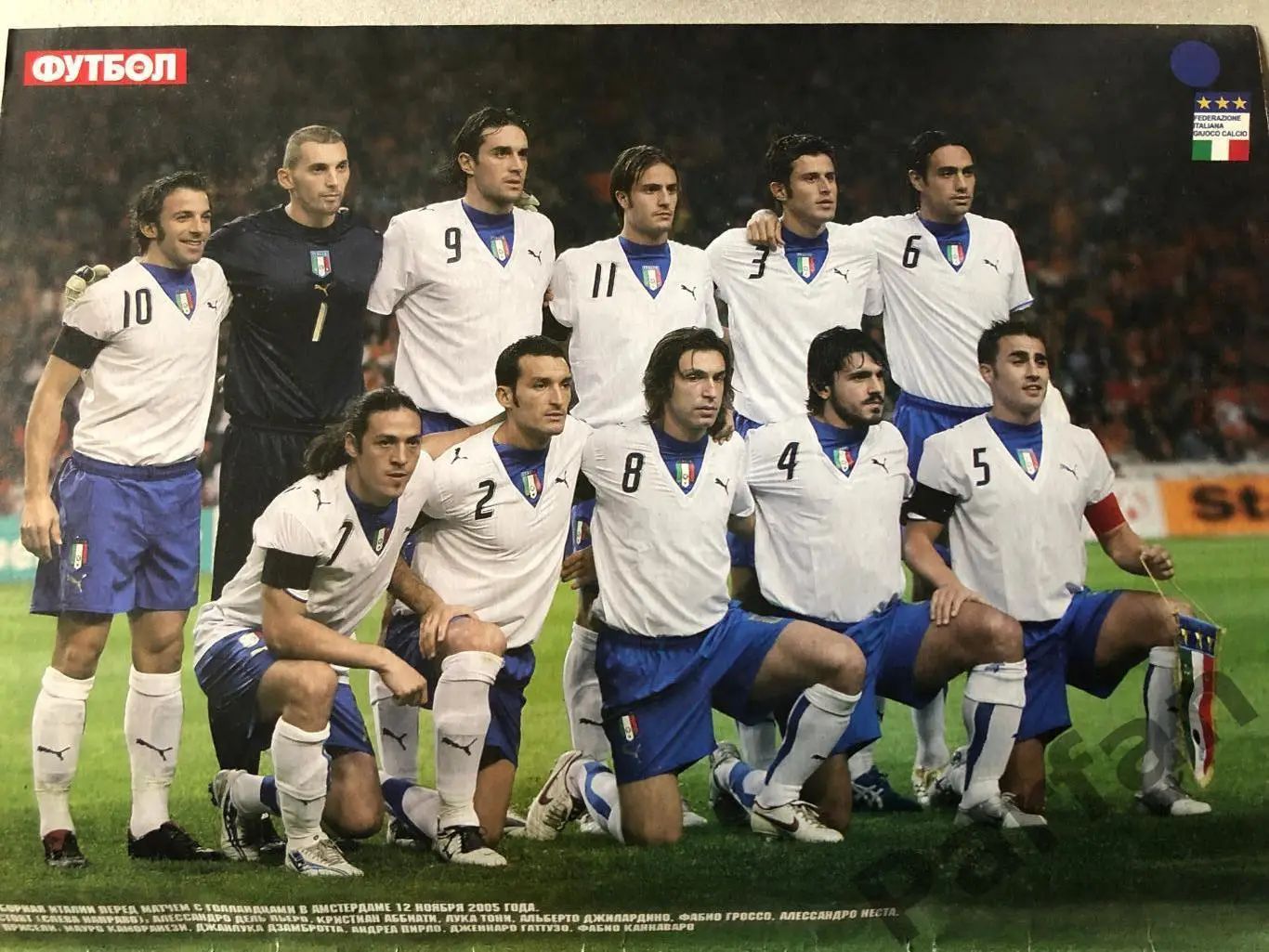 Журнал Футбол 2006 №1 Італія 1