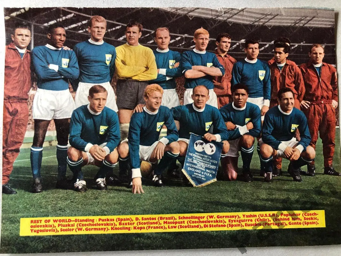 Журнал Футбол Постер Збірна Світу