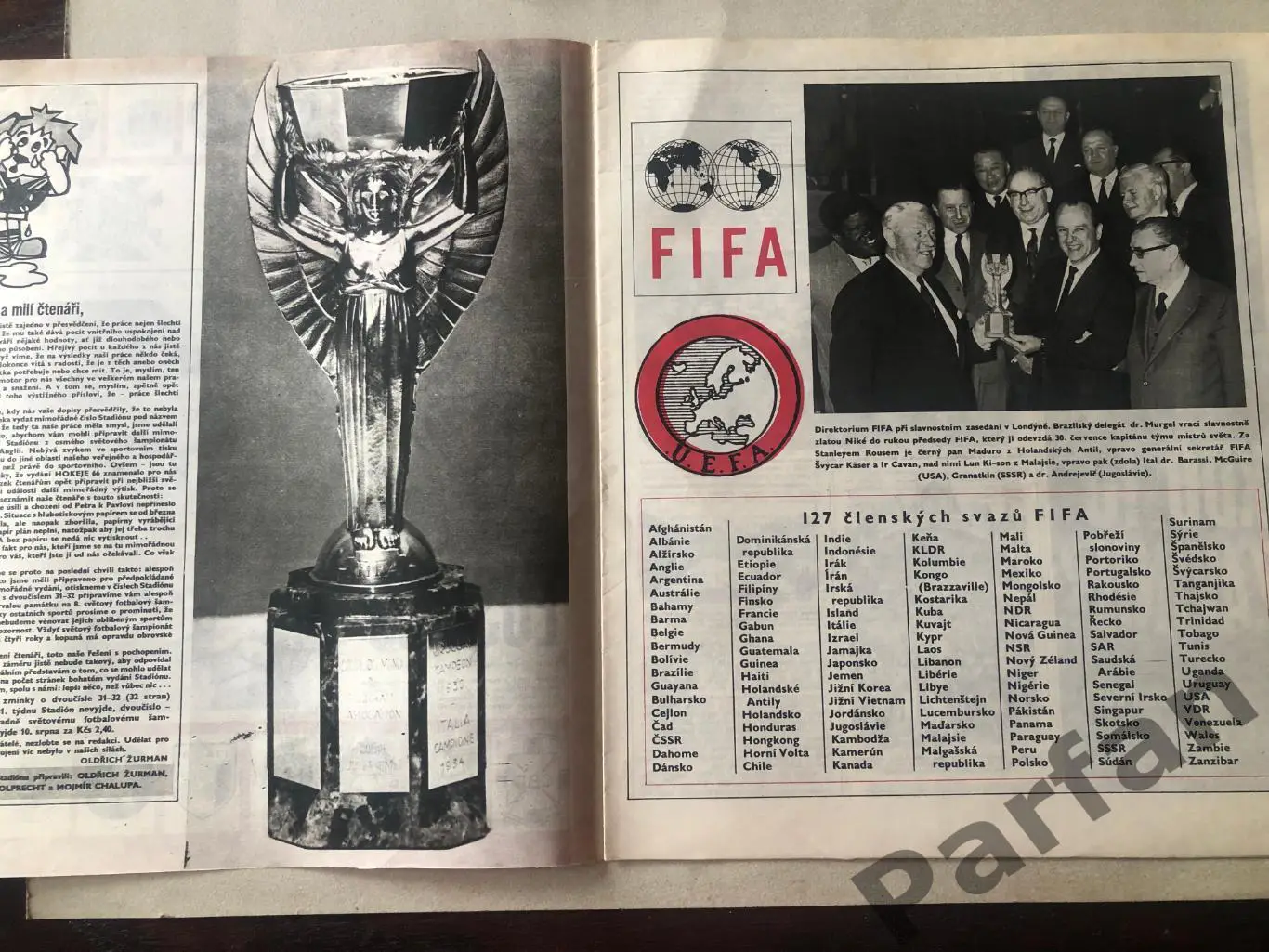 Стадіон/Stadion 1966 №29 ЧС 1966 1