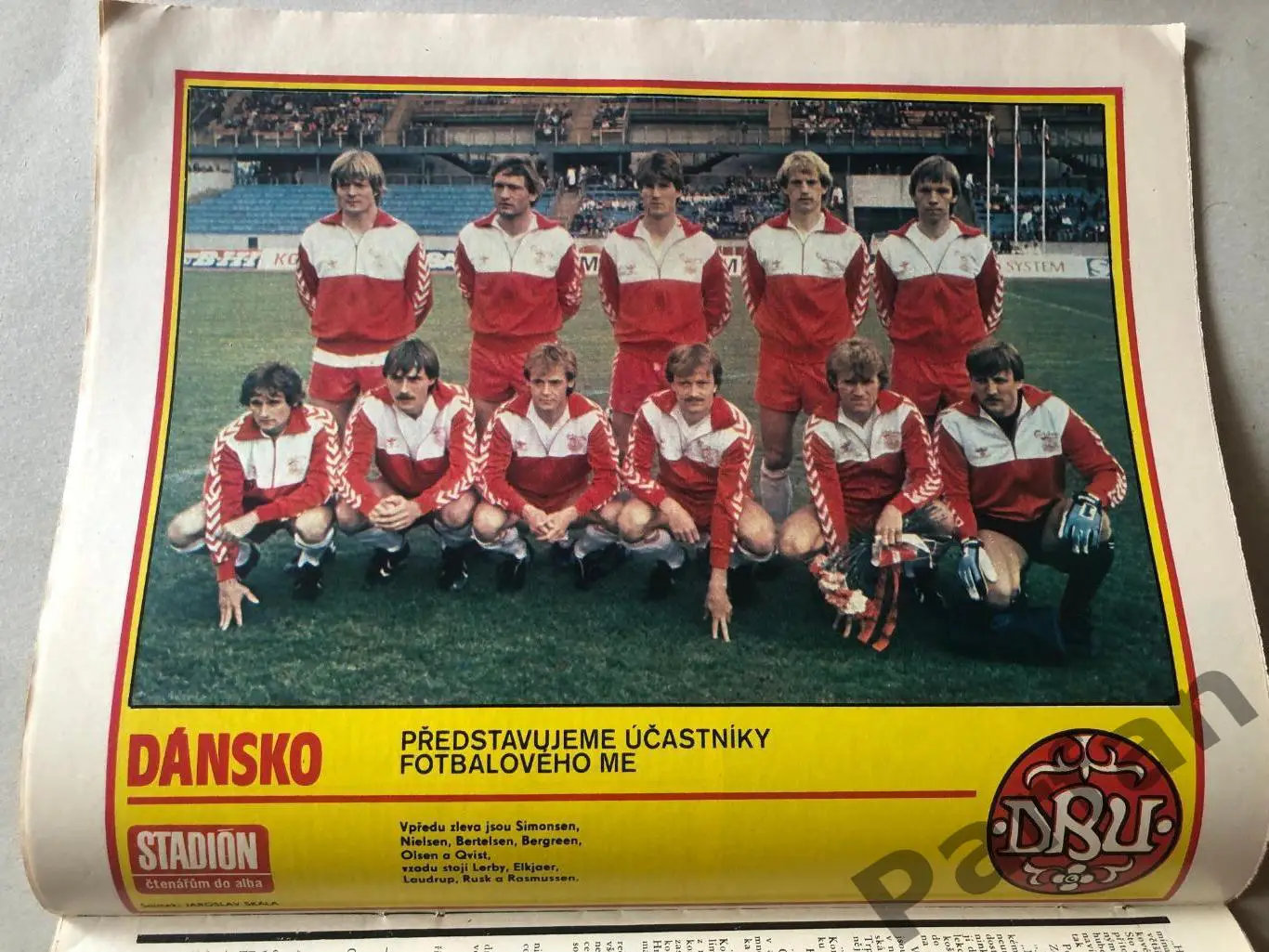 Стадіон/Stadion 1984 №23 Данія 1