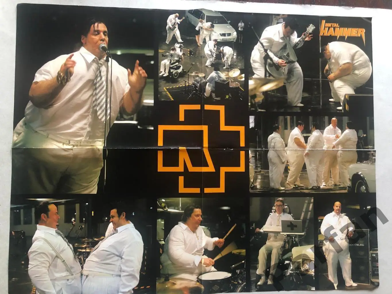 Metal Hammer Німеччина Постер Rammstein/Cradle of Filth